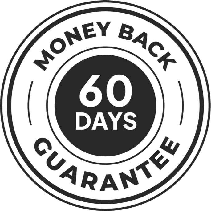 60-Day Money Back Guarantee - Risk Free Trial